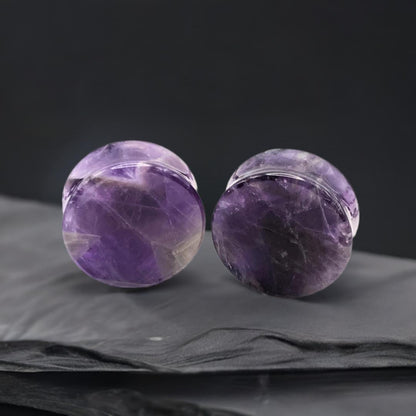 Stone plugs for stretched ears