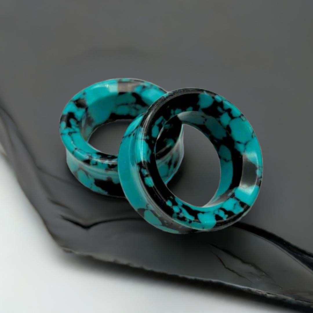 teal tone tunnels gauges