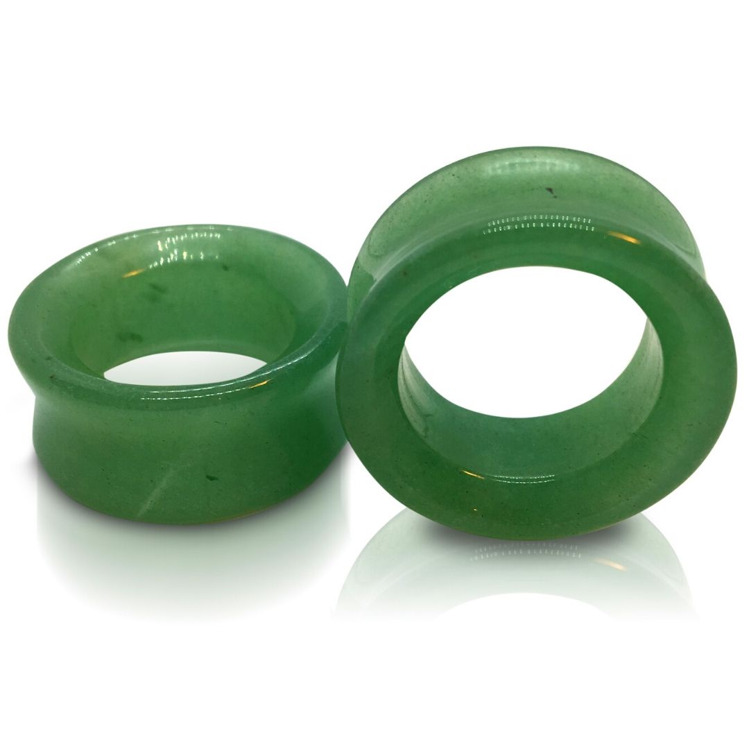 Aventurine Stone Tunnels showcasing a radiant green shimmer