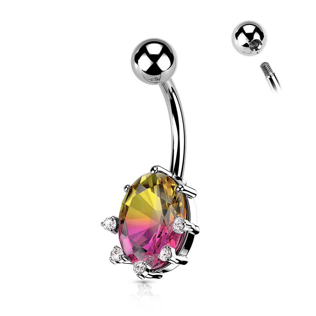 Unicorn Eye Belly Ring