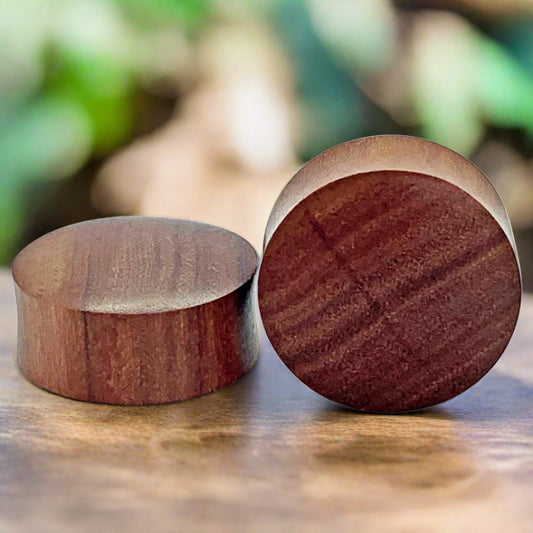 A pair of Sawo Wood Plugs