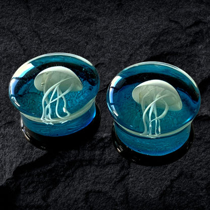 Glass Jellyfish Plugs